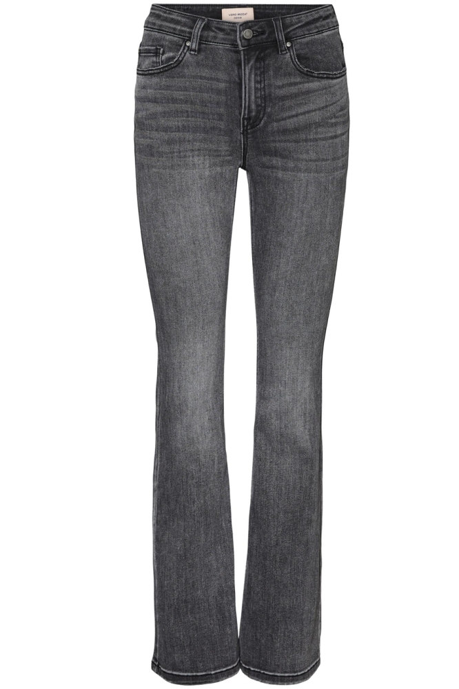 VMFLASH MR FLARED JEANS LI213 GA NO 10303196 Medium Grey Denim